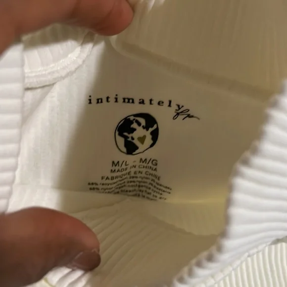 1194. Free People XYZ Recycled Turtleneck Bodysuit - Picture 5 of 6